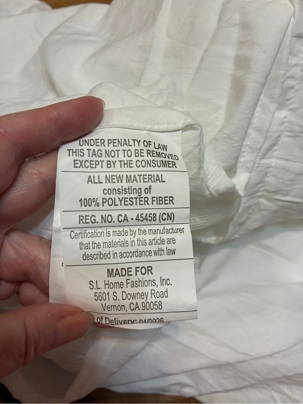 2 King Size Pillow Shams White